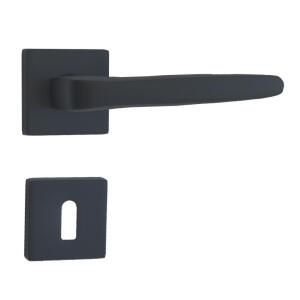 Armex Rozetli Oda Kapı Kolu Berlin, Mat Siyah - ARMEX