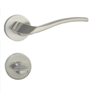 Armex Rozetli WC Kapı Kolu Asya, Saten - ARMEX