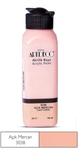 Artdeco Akrilik Boya, 140ml, Açık Mercan 3038 - Artdeco