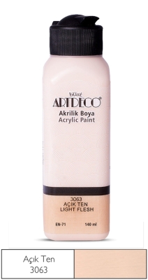 Artdeco Akrilik Boya, 140ml, Açık Ten 3063 - 1