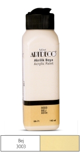 Artdeco Akrilik Boya, 140ml, Bej 3003 - Artdeco
