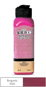 Artdeco Akrilik Boya, 140ml, Burgundy 3020 - Artdeco