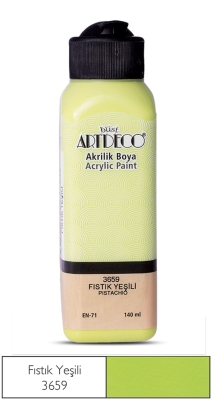 Artdeco Akrilik Boya, 140ml, Fıstık Yeşili 3659 - 1