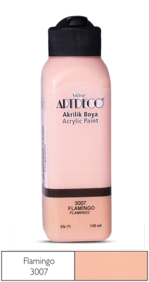 Artdeco Akrilik Boya, 140ml, Flamingo 3007 - 1
