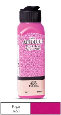 Artdeco Akrilik Boya, 140ml, Fuşya 3653 - 1