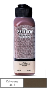 Artdeco Akrilik Boya, 140ml, Kahverengi 3615 - Artdeco