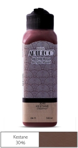 Artdeco Akrilik Boya, 140ml, Kestane 3046 - Artdeco