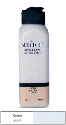 Artdeco Akrilik Boya, 140ml, Keten 3004 - 1