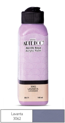 Artdeco Akrilik Boya, 140ml, Lavanta 3062 - 1