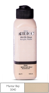 Artdeco Akrilik Boya, 140ml, Mantar Beji 3040 - Artdeco