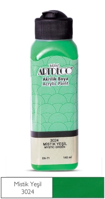 Artdeco Akrilik Boya, 140ml, Mistik Yeşil 3024 - 1