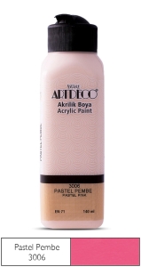 Artdeco Akrilik Boya, 140ml, Pastel Pembe 3006 - Artdeco