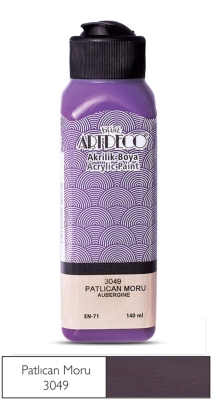 Artdeco Akrilik Boya, 140ml, Patlıcan Moru 3049 - 1