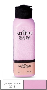 Artdeco Akrilik Boya, 140ml, Şakayık Pembe 3018 - Artdeco