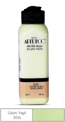 Artdeco Akrilik Boya, 140ml, Üzüm Yeşili 3036 - 1