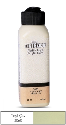 Artdeco Akrilik Boya, 140ml, Yeşil Çay 3060 - 1