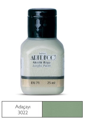 Artdeco Akrilik Boya, 25ml, Adaçayı 3022 - 1