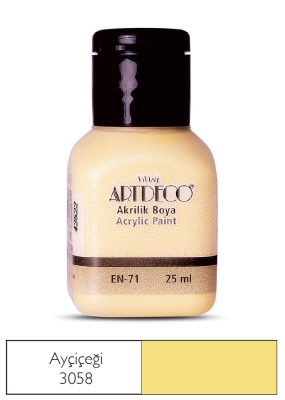 Artdeco Akrilik Boya, 25ml, Ayçiçeği 3058 - 1