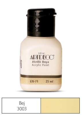 Artdeco Akrilik Boya, 25ml, Bej 3003 - 1