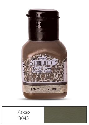 Artdeco Akrilik Boya, 25ml, Kakao 3045 - 1