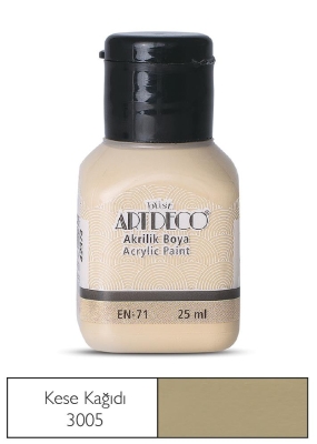 Artdeco Akrilik Boya, 25ml, Kese Kağıdı 3005 - 1