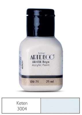 Artdeco Akrilik Boya, 25ml, Keten 3004 - 1