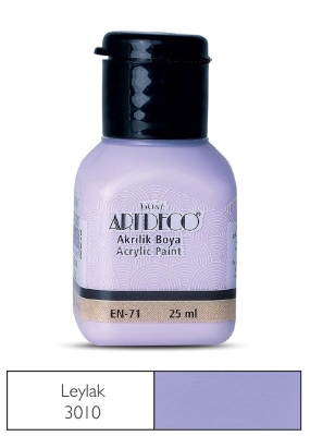 Artdeco Akrilik Boya, 25ml, Leylak 3010 - 1