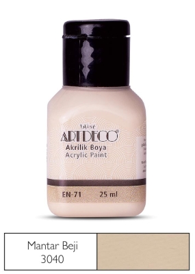 Artdeco Akrilik Boya, 25ml, Mantar Beji 3040 - 1