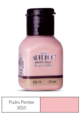 Artdeco Akrilik Boya, 25ml, Pudra Pembe 3055 - 1