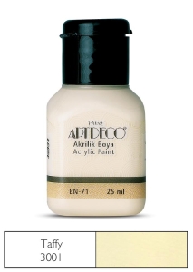 Artdeco Akrilik Boya, 25ml, Taffy 3001 - Artdeco
