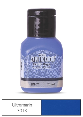 Artdeco Akrilik Boya, 25ml, Ultramarin 3013 - 1