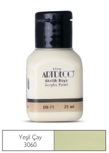 Artdeco Akrilik Boya, 25ml, Yeşil Çay 3060 - Artdeco