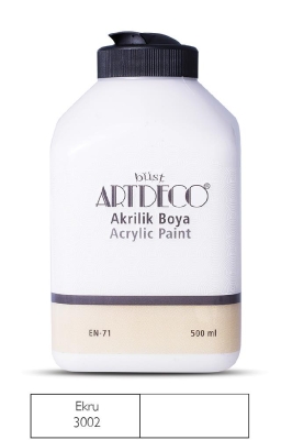 Artdeco Akrilik Boya, 500ml, Ekru 3002 - 1