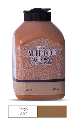 Artdeco Akrilik Boya, 500ml, Tarçın 3057 - 1