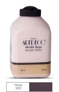 Artdeco Akrilik Boya, 500ml, Vanilya 3039 - Artdeco