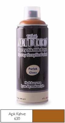 Artdeco Akrilik Sprey Boya, 400ml, Açık Kahve 630 - 1