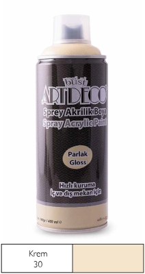 Artdeco Akrilik Sprey Boya, 400ml, Krem 030 - 1