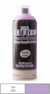Artdeco Akrilik Sprey Boya, 400ml, Lila 420 - Artdeco