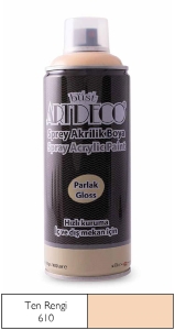 Artdeco Akrilik Sprey Boya, 400ml, Ten Rengi 610 - Artdeco