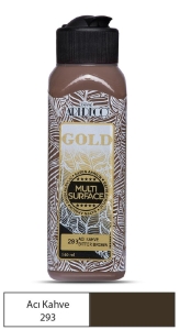 Artdeco Gold Multi-Surface Akrilik Boya, 140ml, Acı Kahve 293 - Artdeco