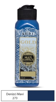 Artdeco Gold Multi-Surface Akrilik Boya, 140ml, Denizci Mavi 273 - 1