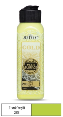 Artdeco Gold Multi-Surface Akrilik Boya, 140ml, Fıstık Yeşili 283 - 1