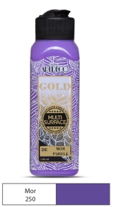 Artdeco Gold Multi-Surface Akrilik Boya, 140ml, Mor 250 - Artdeco