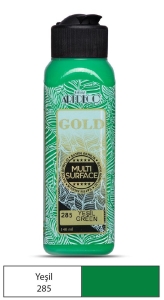Artdeco Gold Multi-Surface Akrilik Boya, 140ml, Yeşil 285 - Artdeco