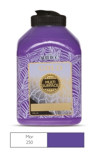 Artdeco Gold Multi-Surface Akrilik Boya, 500ml, Mor 250 - Artdeco