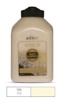 Artdeco Gold Multi-Surface Akrilik Boya, 500ml, Taffy 312 - 1