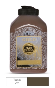 Artdeco Gold Multi-Surface Akrilik Boya, 500ml, Toprak 297 - Artdeco