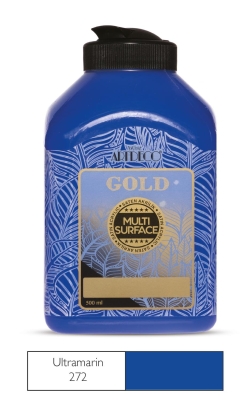 Artdeco Gold Multi-Surface Akrilik Boya, 500ml, Ultramarin 272 - 1