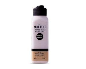 Artdeco Metalik Akrilik Boya, 140ml, B.Sedef 3720 - Artdeco