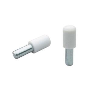 Ayder 1807 Plastik Başlı Metal Raf Pimi Beyaz (25 Adet) - Ayder